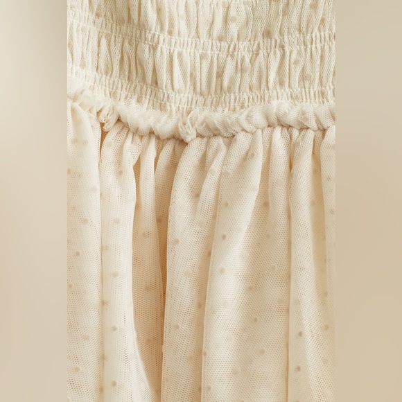 NWT Rylee + Cru Valentina Tiered Tulle Flower Girl Dress - Picture 4 of 8